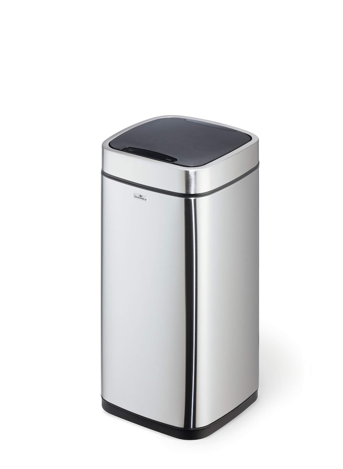 image 1 of Durable Motion Sensor Bin | Smart Automatic Steel Kitchen Waste Bin | 21L Silver | Silver