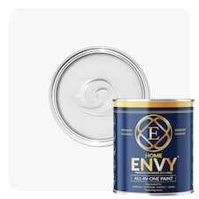 ENVY All-in-One Paint - High Coverage Multi Surface Paint for Walls, Wood & Furniture - All White - 5L - Matt