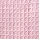 image 6 of Homescapes Organic Cotton Waffle Baby Blanket Pink - 90 x 112 cm | Pink