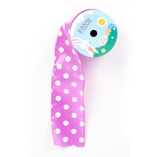 Lavender Easter Polka Dot Ribbon 2m