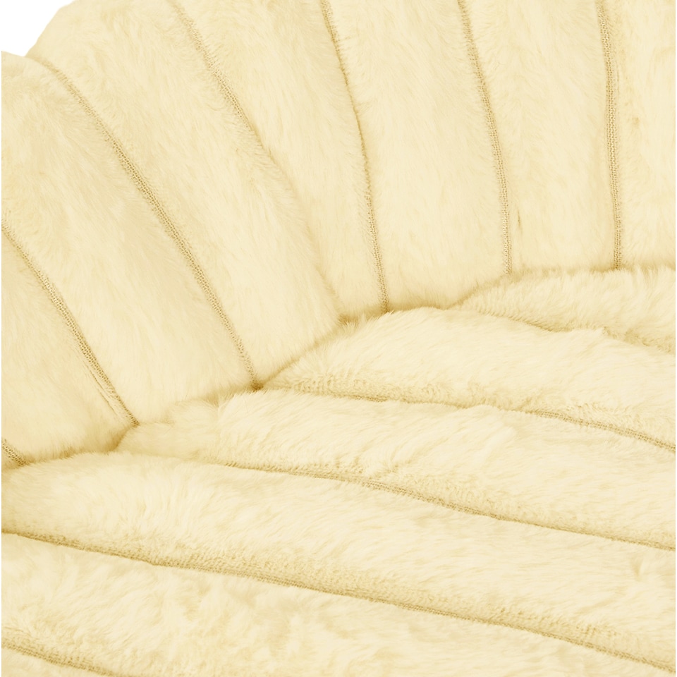 image 1 of Living and Home 6 Colour Soft Donut Pet Bed for Cats & Dogs,Warm & Cosy Retreat | Yellow | Pastel Yellow | M