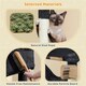image 4 of Yaheetech 163 cm Large Cat Tower with Condos Platform Perch Black