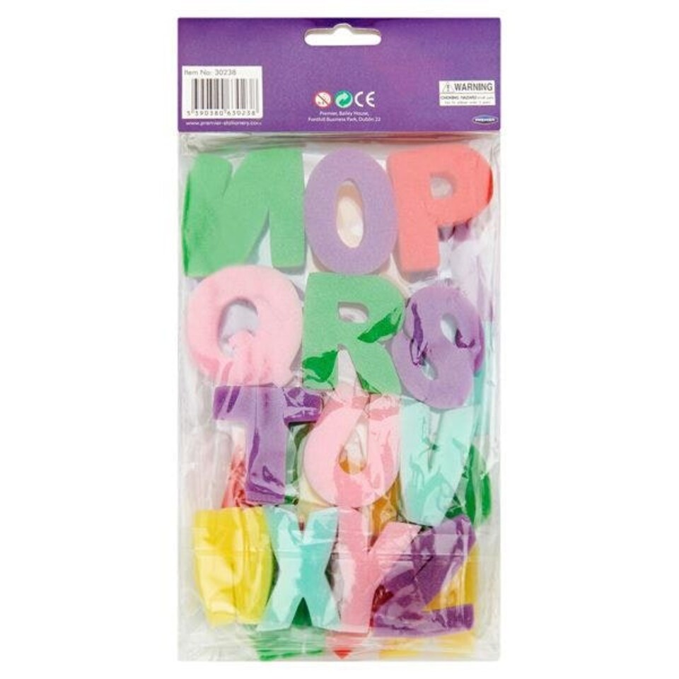 image 1 of A-Z Sponge Alphabets by Crafty Bitz