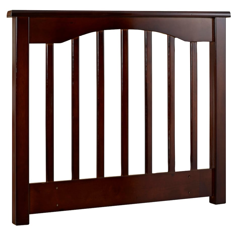 image 1 of 3ft Single Walnut wood finish solid,chunky headboard bed head end board. | Multi