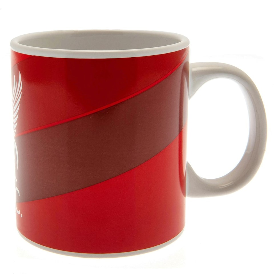image 1 of Liverpool FC Jumbo Mug - White/Red - One Size
