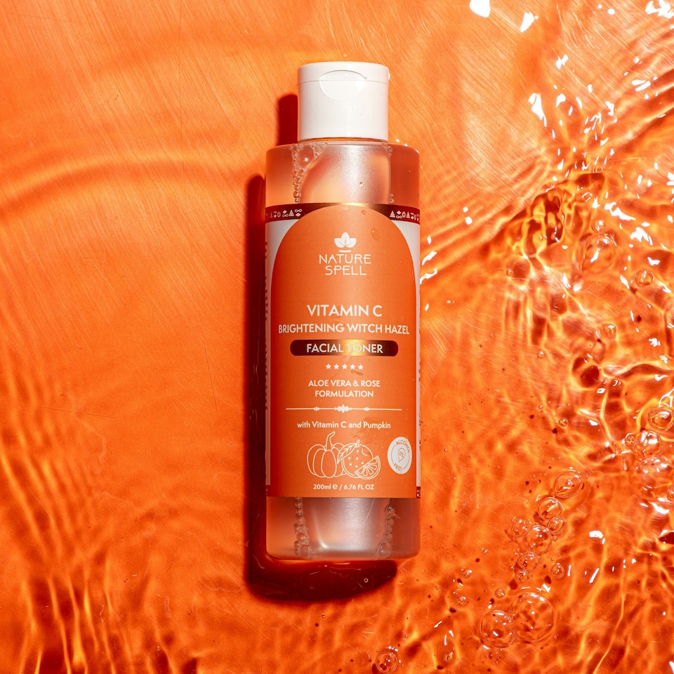 image 1 of Nature Spell Vitamin C Brightening Skincare Set - Toner + Serum + Moisturiser
