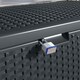 image 4 of Suncast Missouri 276L Storage Box - Cyberspace Grey Grey