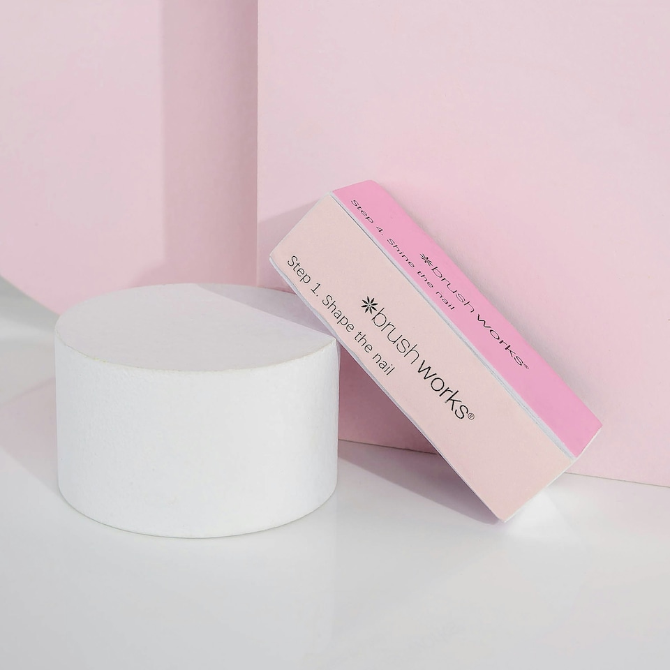 image 1 of Brushworks Pastel Nail Buffing Blocks