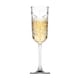 image 2 of 175ml Pasabahce Set of Glass Stemmed Champagne Flutes | Clear | 8 Glasses | 8