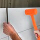 image 2 of 1lb Dead Blow Hammer Heavy Duty Non Rebound Anti Shock Rubber Mallet