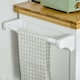 image 9 of HOMCOM Rolling Kitchen Cart Storage Trolley with Drawer Towel Rail White