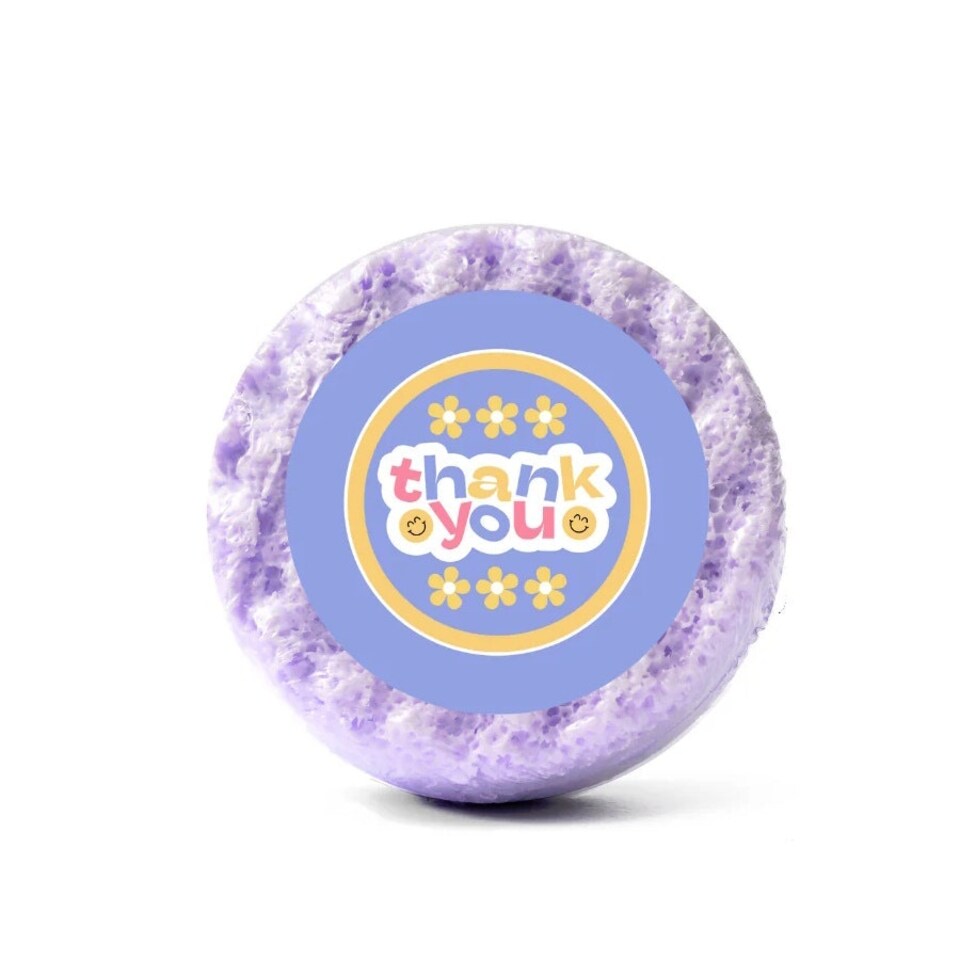 Emily Victoria Triple Butter Shower Soap Sponge Thank You