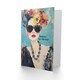 image 2 of Sunglasses Modern Fashion Portrait Woman Her Birthday Card