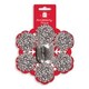 image 2 of Pack of 7 Pieces Christmas Silver Bows and Cop Set