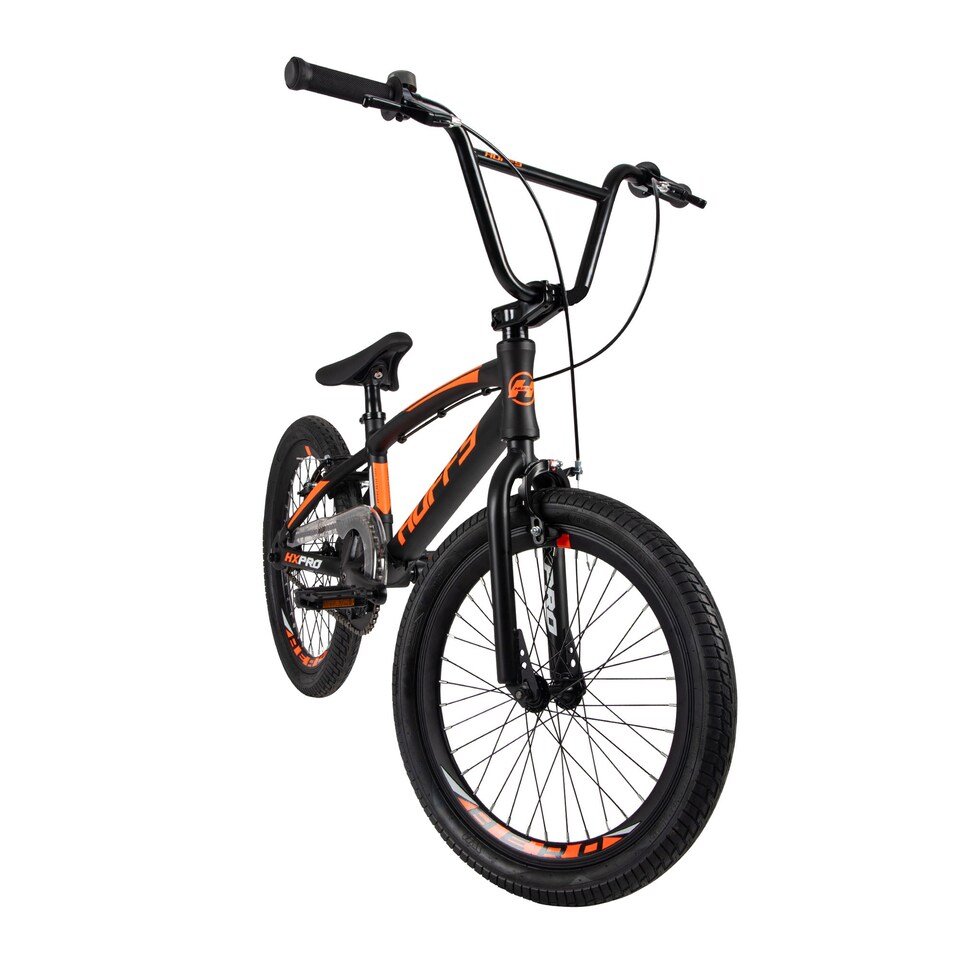 image 1 of HUFFY HX Pro Racer 20-inch Aluminum BMX Race Bike - Black/Orange (53005W)
