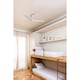 image 2 of Cruiser Small White DC Ceiling Fan 6 Speed