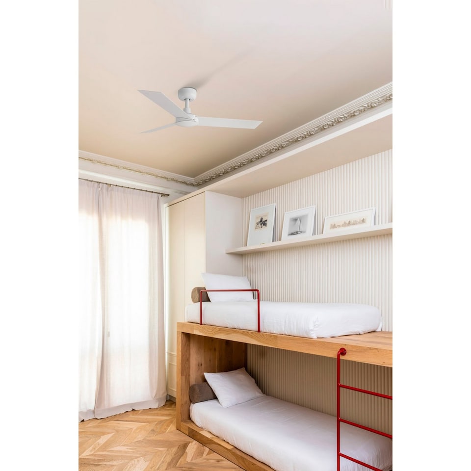 image 1 of Cruiser Small White DC Ceiling Fan 6 Speed