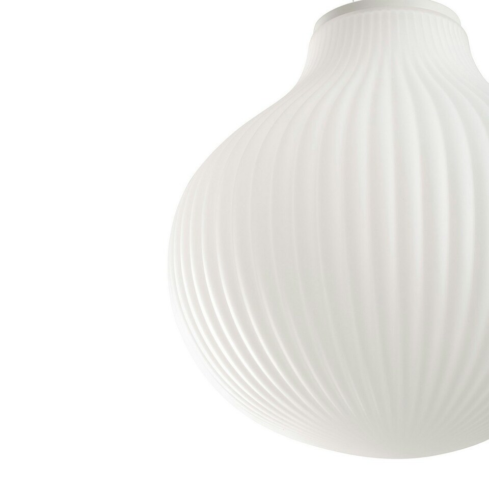 image 1 of Isabelle 40cm Globe Pendant Ceiling Light Matt White