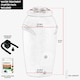 image 3 of Water Butt Kit with Tap, Diverter & Bio Cleaner –  Rainwater Collector for Garden, Balcony & Terrace – Durable Plastic Water Storage Tank | Brown | 210L