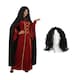image 1 of Evil Mother Costume - 3 Pcs - Dress, Cape & Wig | Multi | M
