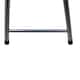 image 2 of Oypla Black Padded Folding Breakfast Kitchen Bar Stool Seat Black