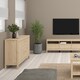 image 6 of Madrid Sideboard 2 Doors + 3 Drawers in Jackson Hickory Oak