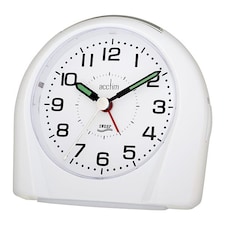 Acctim Europa Alarm Clock White