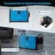 image 3 of COSTWAY 70L/Day Crawl Dehumidifier Commercial w/3 Modes Blue