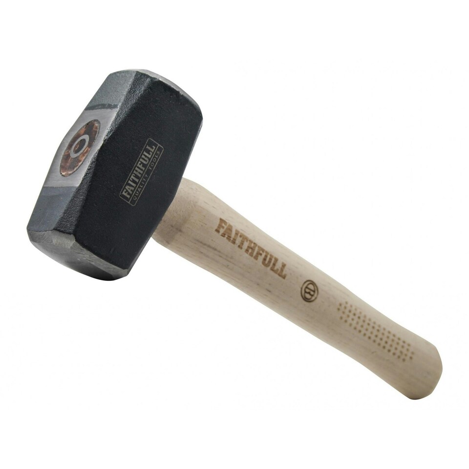 Faithfull Club Hammer, Fsc Hickory Handle - Multi Colour - 1.81kg (4 lb)