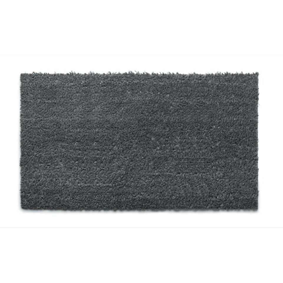 Groundsman Natural Coco Coir Door Mat | Grey | Grey | 40cm x 70cm | 1