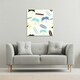 image 2 of Surf Boards & Palm Trees (Canvas Print) 101 x 101 x 4cm