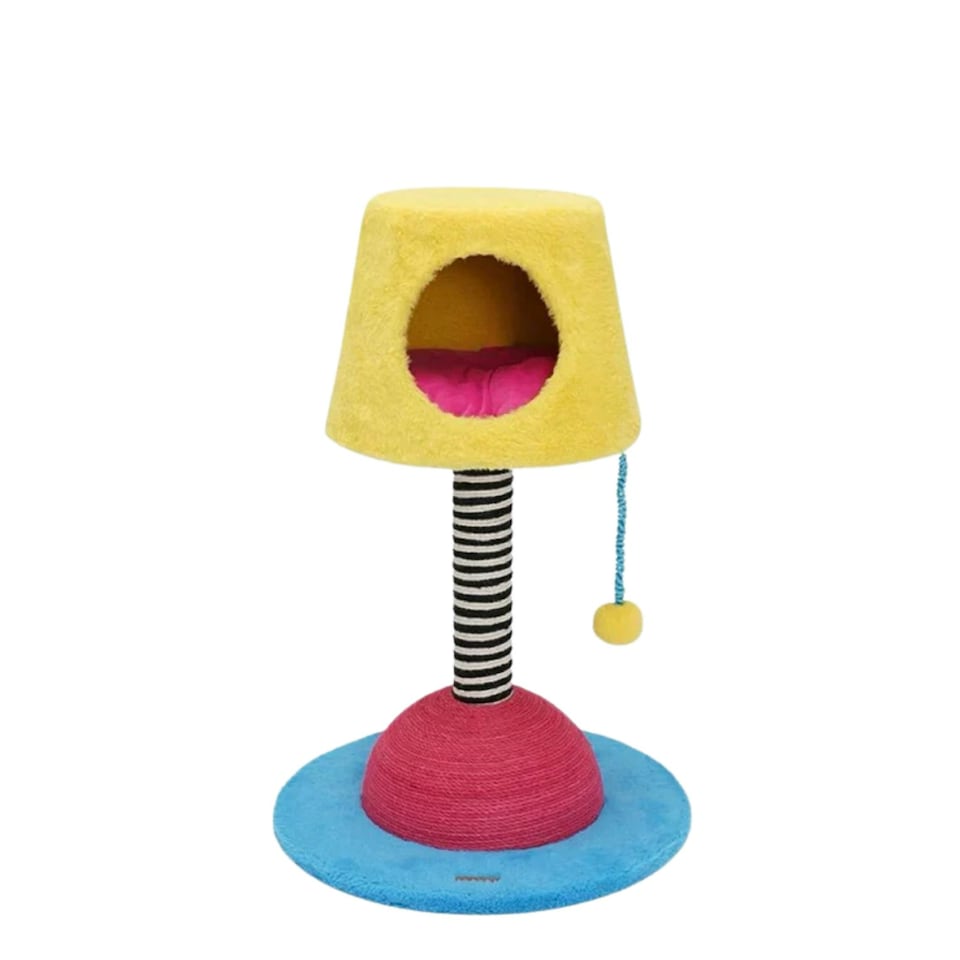 image 1 of ZEZE Modern Lamp Cat Tree