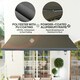 image 5 of Outsunny 4x3(m) Full Cassette Electric Awning, Aluminium Frame Grey | Dark Grey