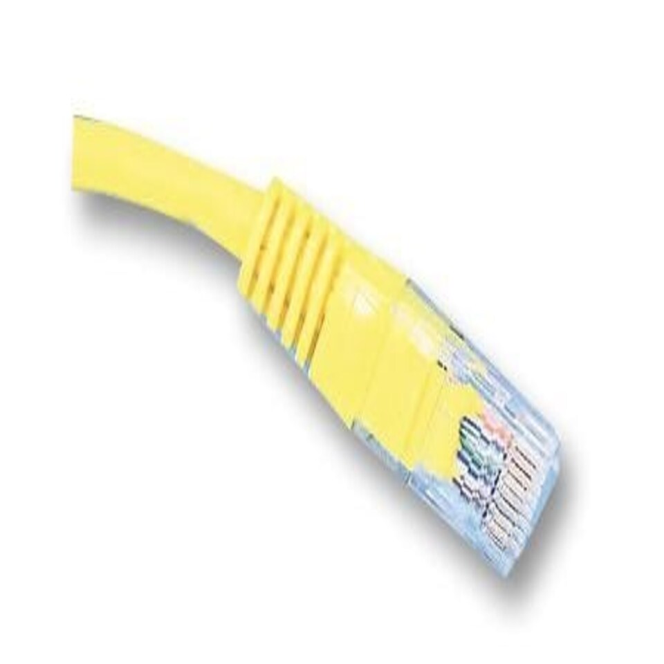 PRO SIGNAL - 6m Yellow Cat5e Ethernet Patch Lead