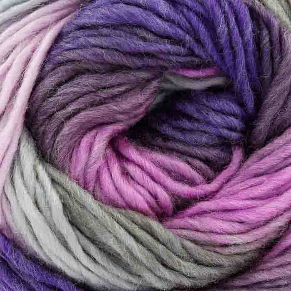 King Cole Multicoloured Riot Chunky Yarn (Value Pack 12 x 100g Balls) For Crochet, Knitting - 134m per ball
