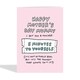 image 2 of Funny Voucher Mother's Day Card For Mum