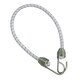 image 4 of 4pk 20" Bungee Rope With Stainless Steel Hooks Cords Shock Elastic Marine Boat