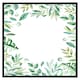 image 2 of Light botanical leaves (Picture Frame) White | XL
