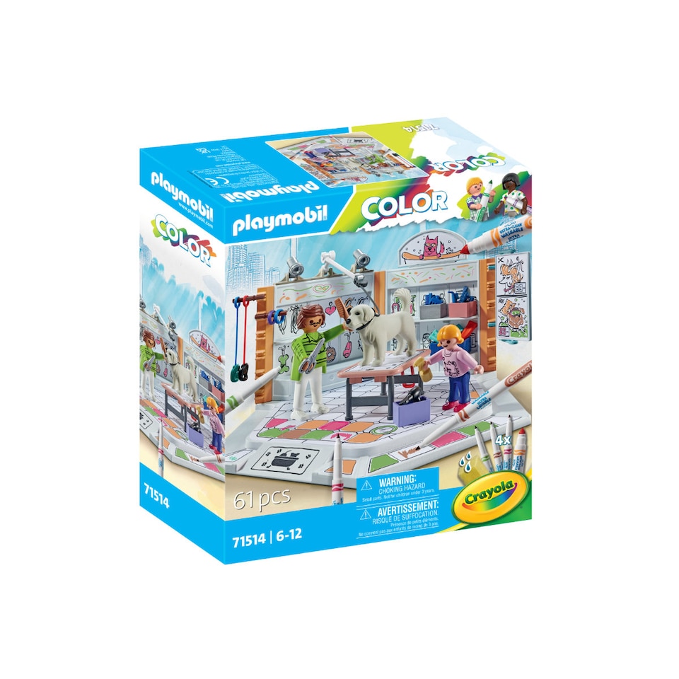 image 1 of Playmobil Color Dog Salon