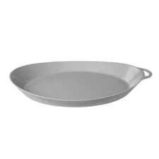 Lifeventure Ellipse Camping Plate - Light | Grey