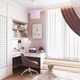 image 6 of Beautiful Modern Soft Lilac Cotton Lampshade with Unicorns Clouds and Rainbows | Purple | Lilac | 1