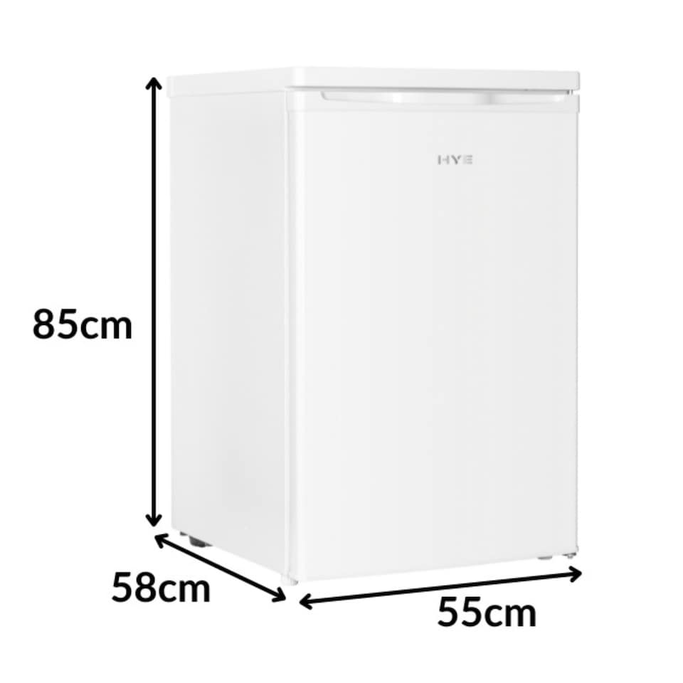 image 1 of HYE Under Counter Fridge 55cm Freestanding Larder 127L - White RF01UCF127W01