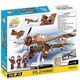 image 2 of PZL.23 Karas brick plane model - COBI 5751- 586 bricks
