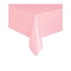 image 3 of Unique Party Plastic Plain Tablecloth - Light Pink - One Size