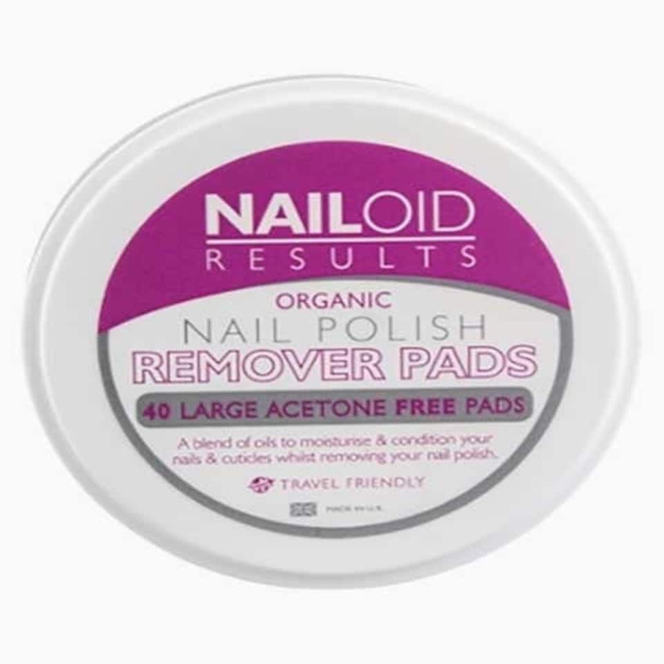 Three Pears Nailoid Results Nail Polish Remover Pads 40 Pads