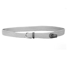 Coco Equestrian Grey Unisex Child Woven Elastic Fabric Braided Canvas Horse Riding Stretch Belt Grey