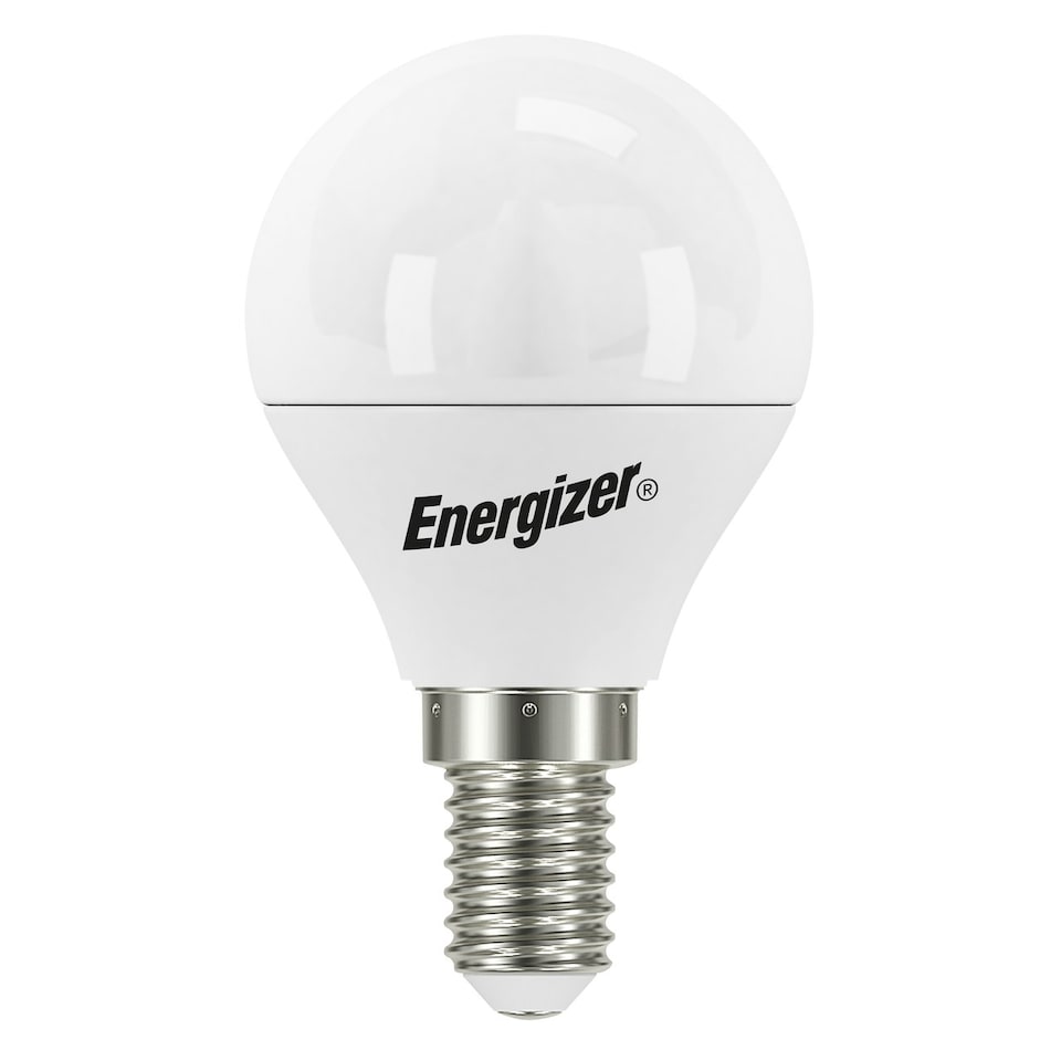 image 1 of Energizer LED Golf Ball E14 470lm 4.2W 2700K (Warm White) Light Bulb - Pack of 4