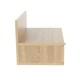 image 7 of Pair of Kelly Wall-Mounted Bedside Cabinets with Drawer - Modern Floating Bedside Tables | Brown | Oak Effect | One Size | 2