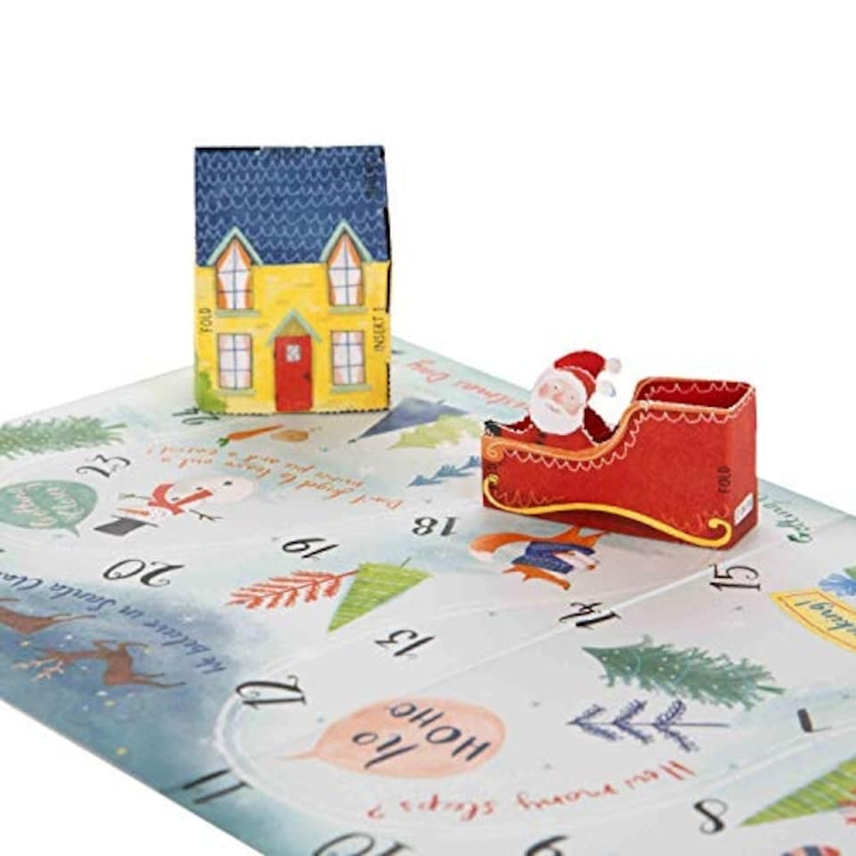 image 1 of Hallmark 25499247 Countdown to Christmas Activity Card