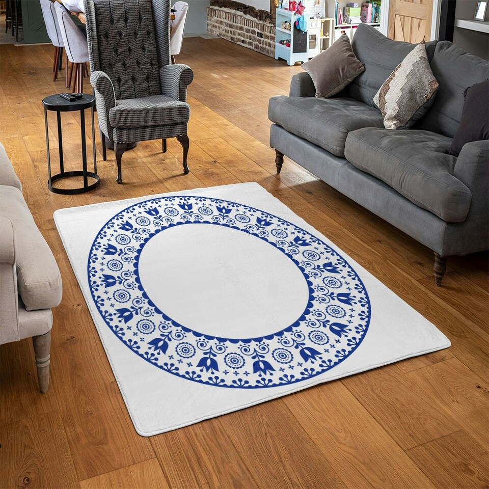 image 1 of Folk Art (Rug) Multi | Small: 60x110cm